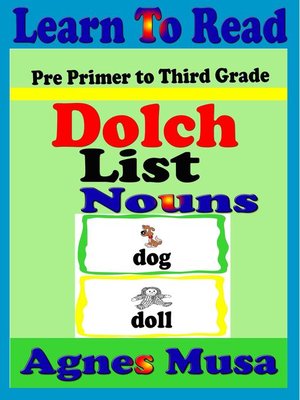 cover image of Dolch List Nouns
